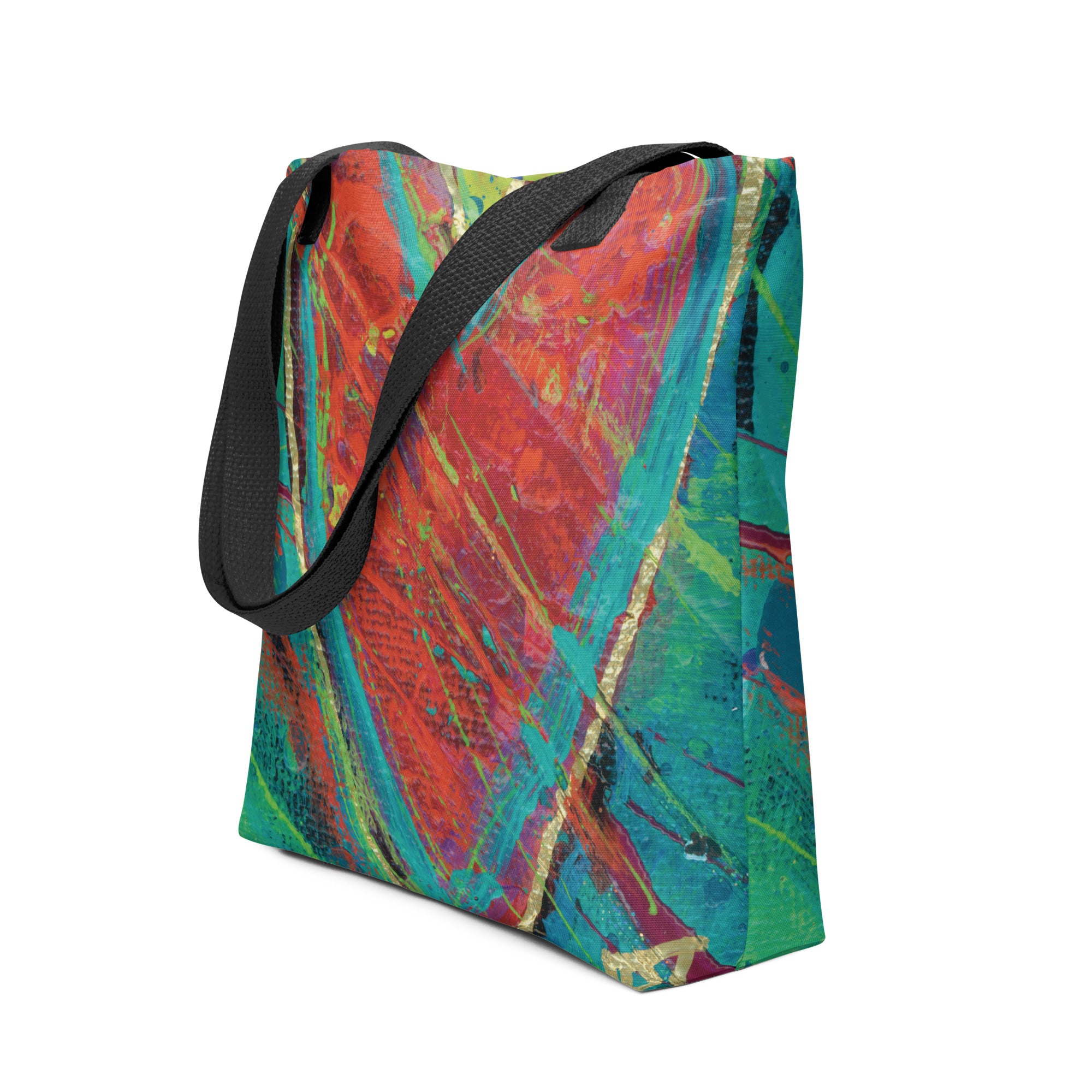 "Heart Explosion" Tote Bag