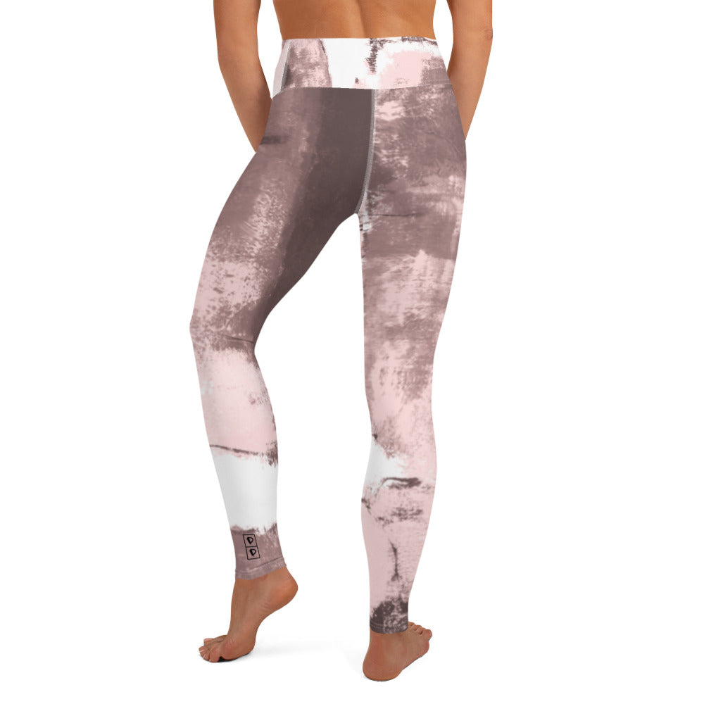 Abstract Woman  |  Women's Fine Art High-Waist Legging