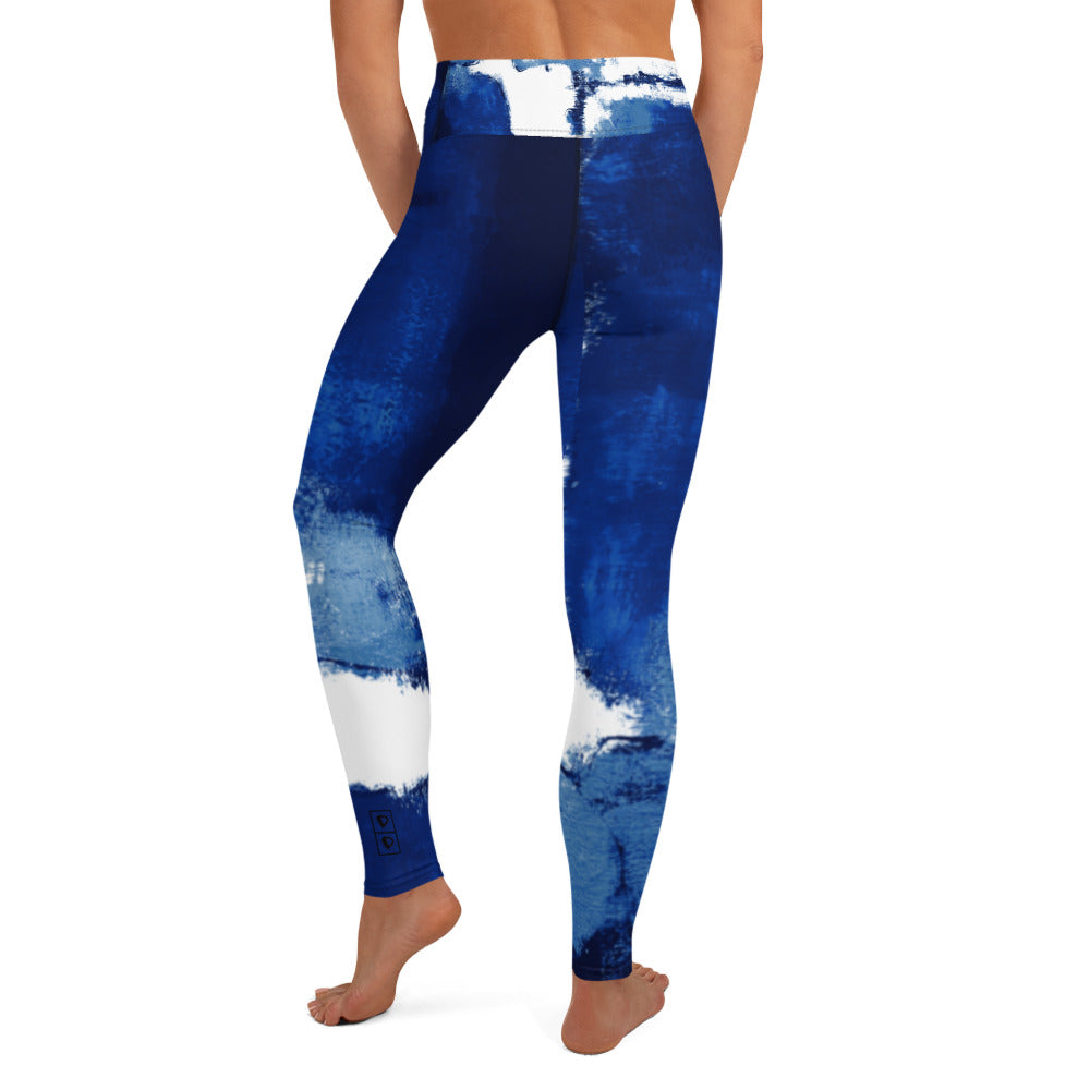 Abstract Woman  |  Women's Fine Art High-Waist Legging