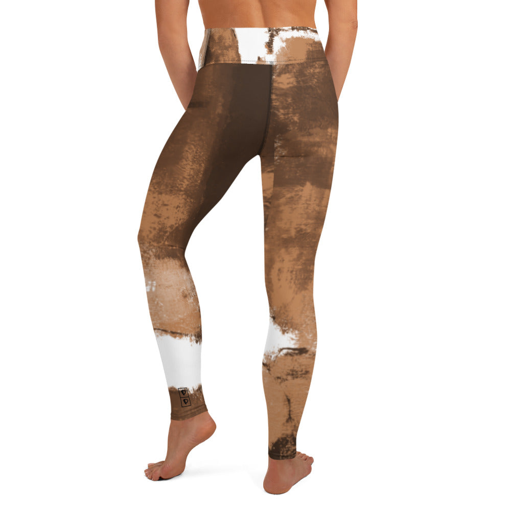 Abstract Woman  |  Women's Fine Art High-Waist Legging