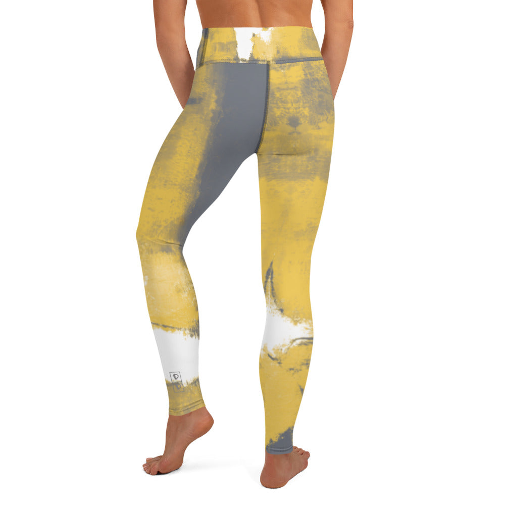 Abstract Woman  |  Women's Fine Art High-Waist Legging
