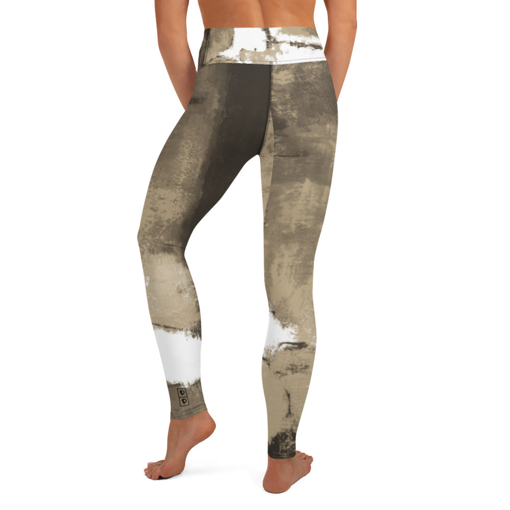 Abstract Woman  |  Women's Fine Art High-Waist Legging
