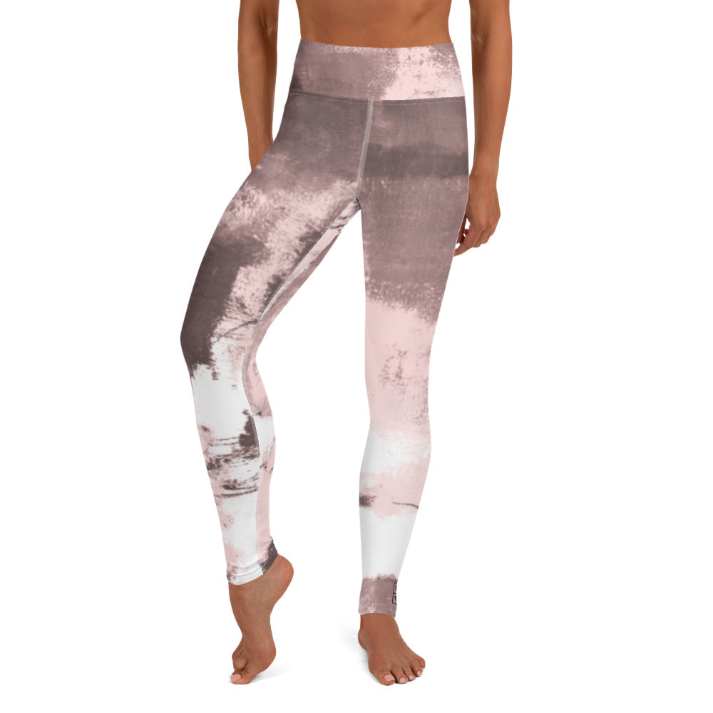 Abstract Woman  |  Women's Fine Art High-Waist Legging