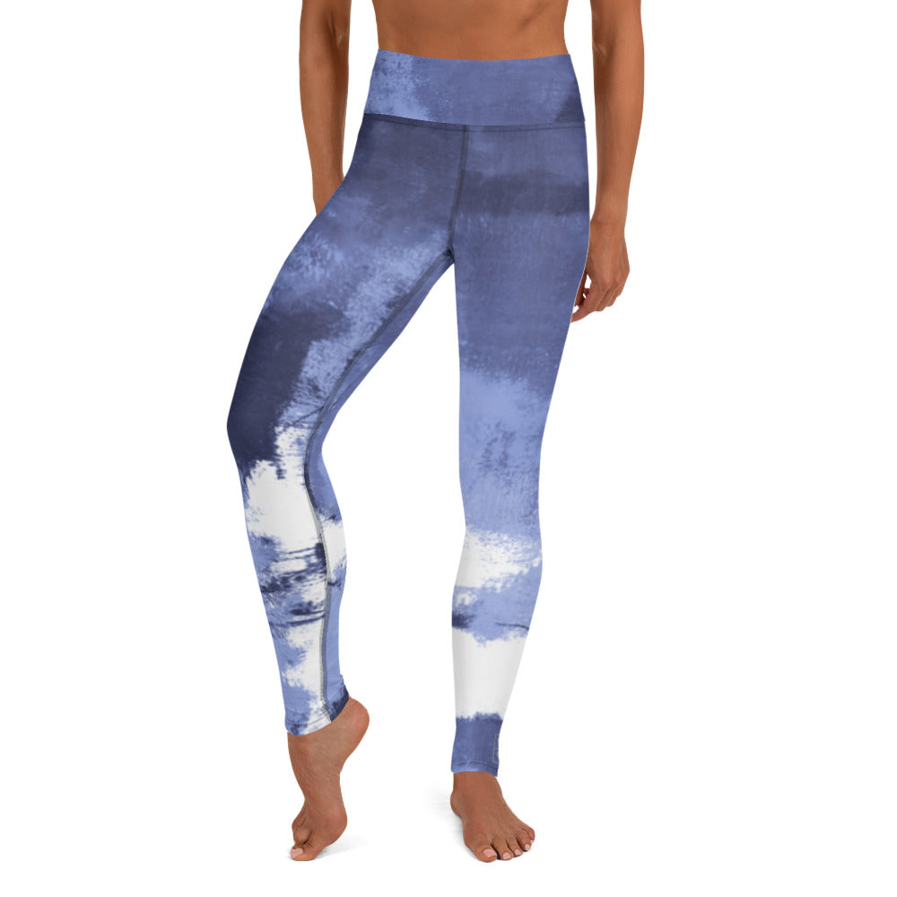Abstract Woman  |  Women's Fine Art High-Waist Legging