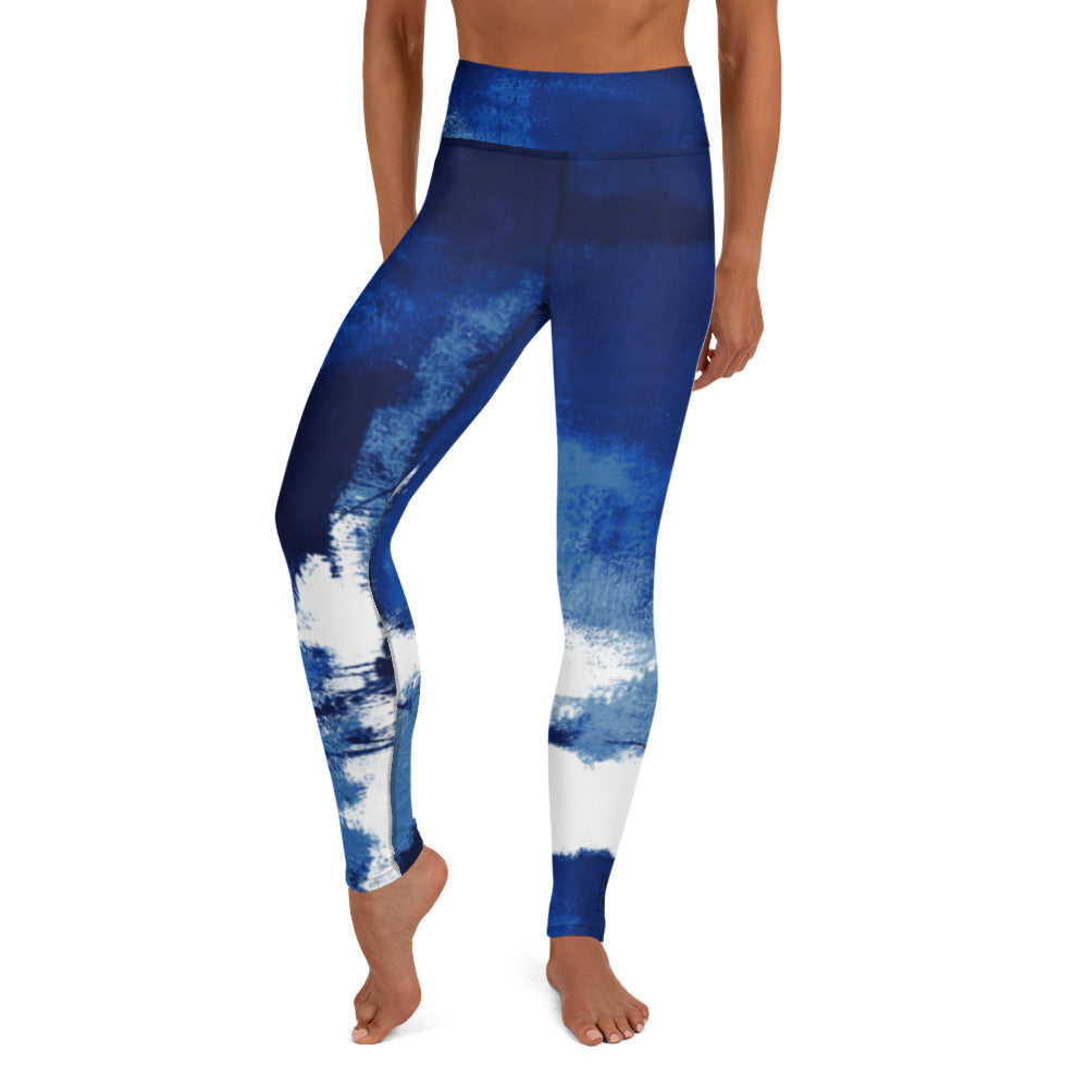 Abstract Woman  |  Women's Fine Art High-Waist Legging