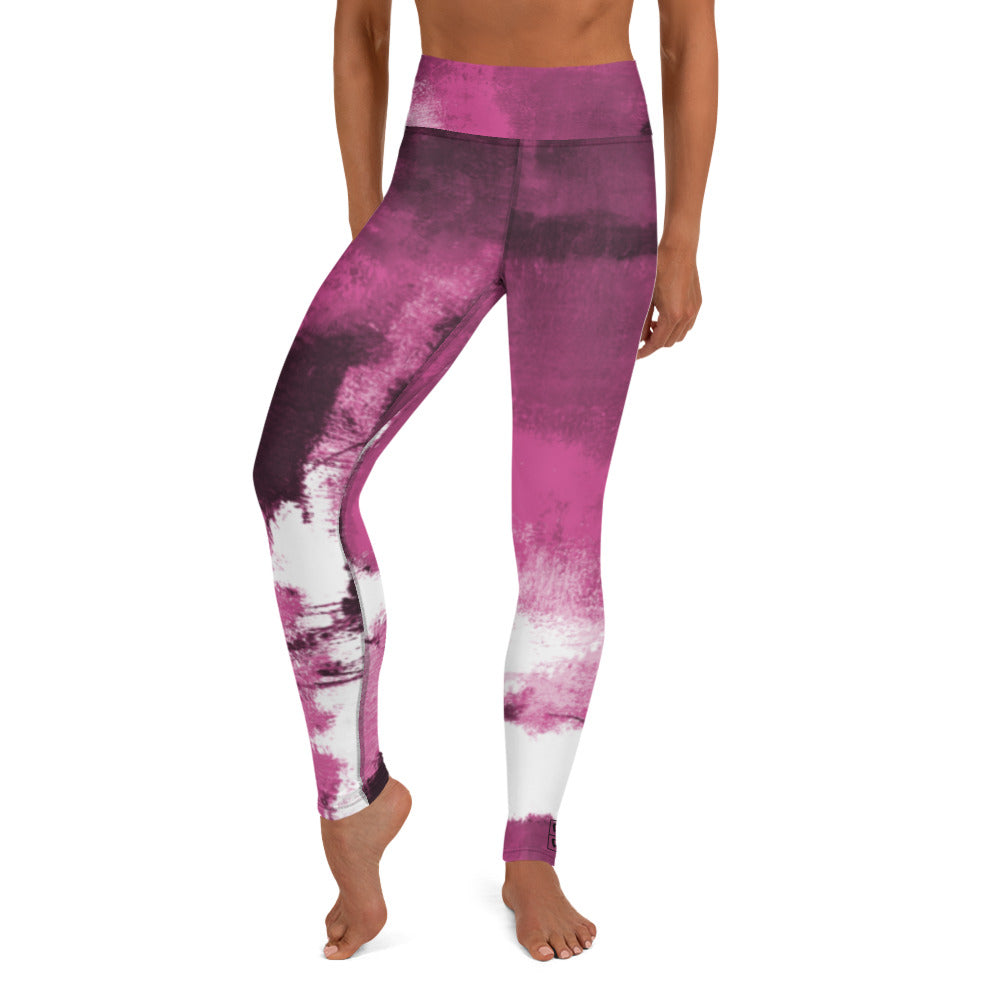 Abstract Woman  |  Women's Fine Art High-Waist Legging