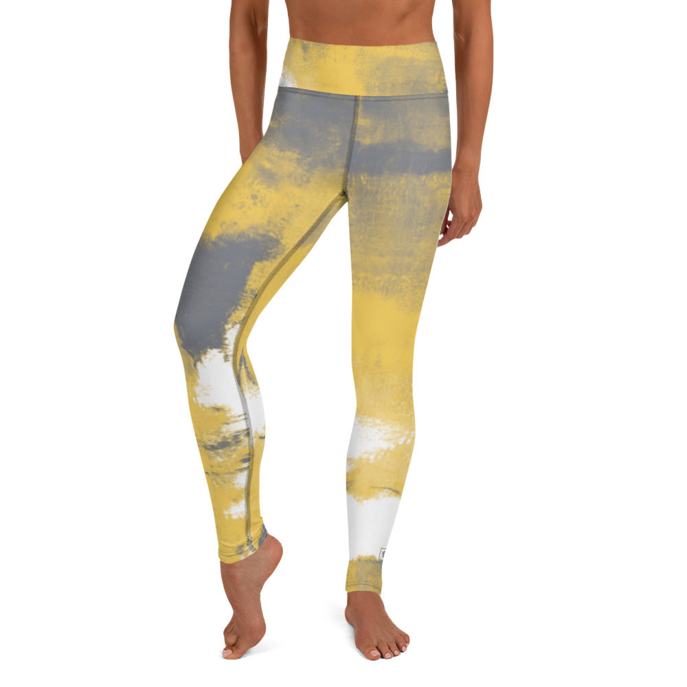 Abstract Woman  |  Women's Fine Art High-Waist Legging
