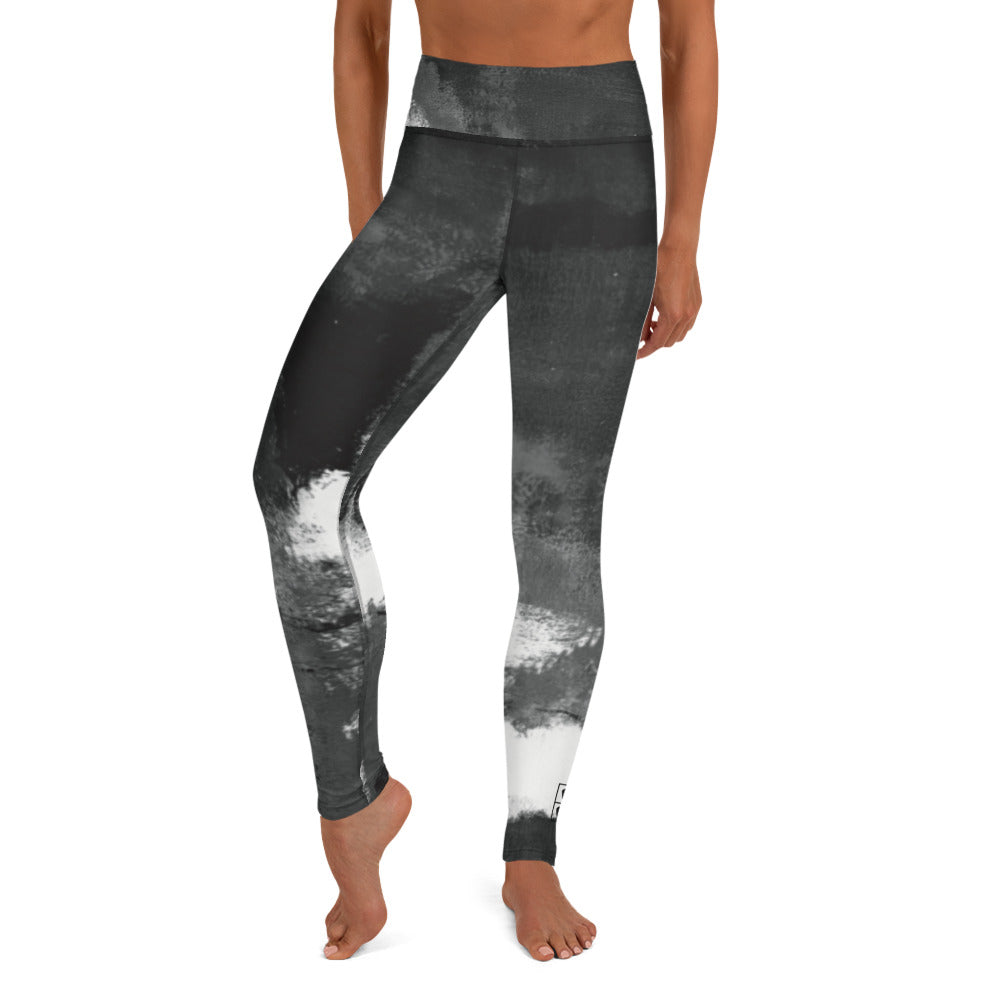 Abstract Woman  |  Women's Fine Art High-Waist Legging