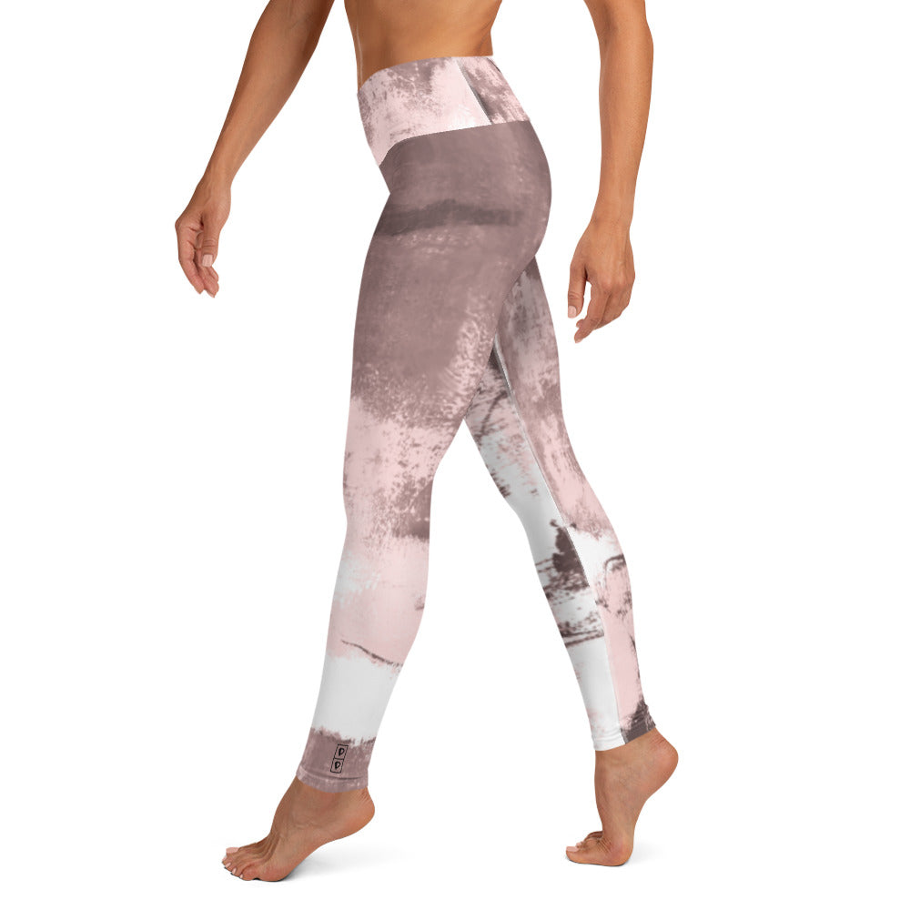 Abstract Woman  |  Women's Fine Art High-Waist Legging