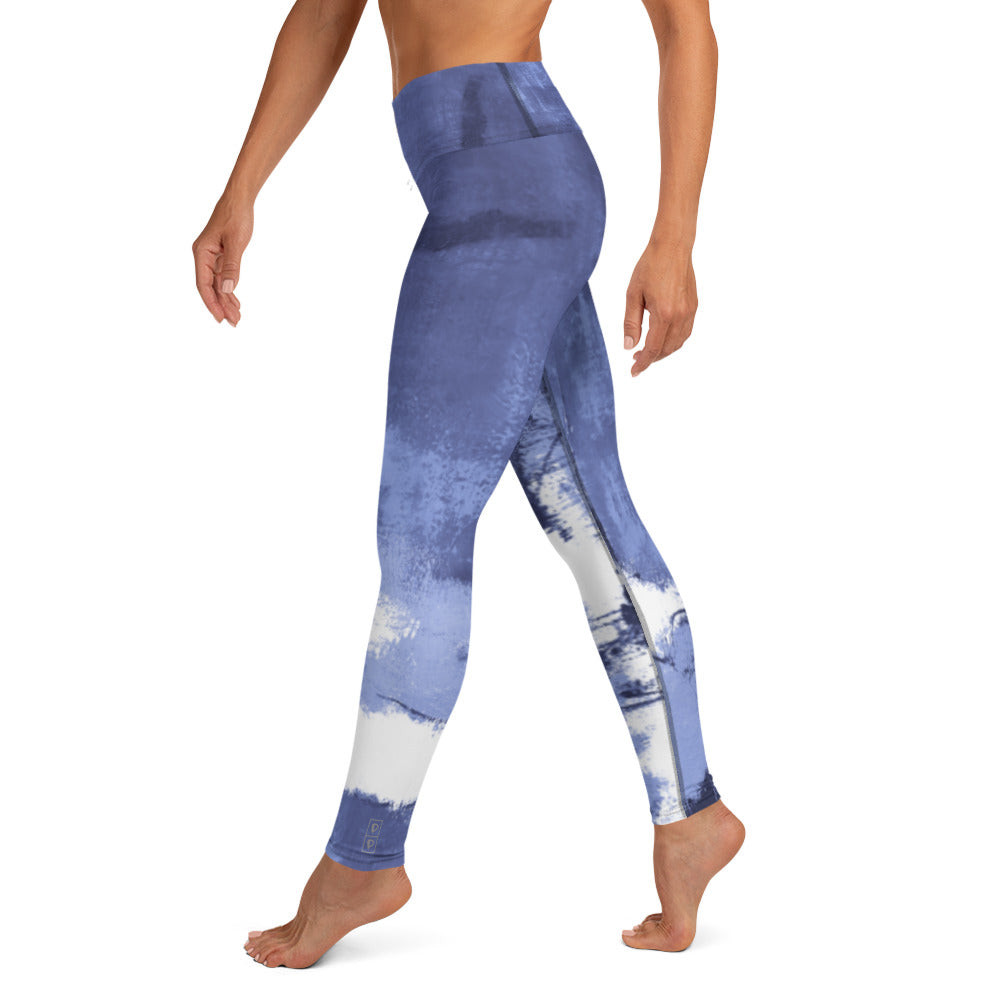 Abstract Woman  |  Women's Fine Art High-Waist Legging