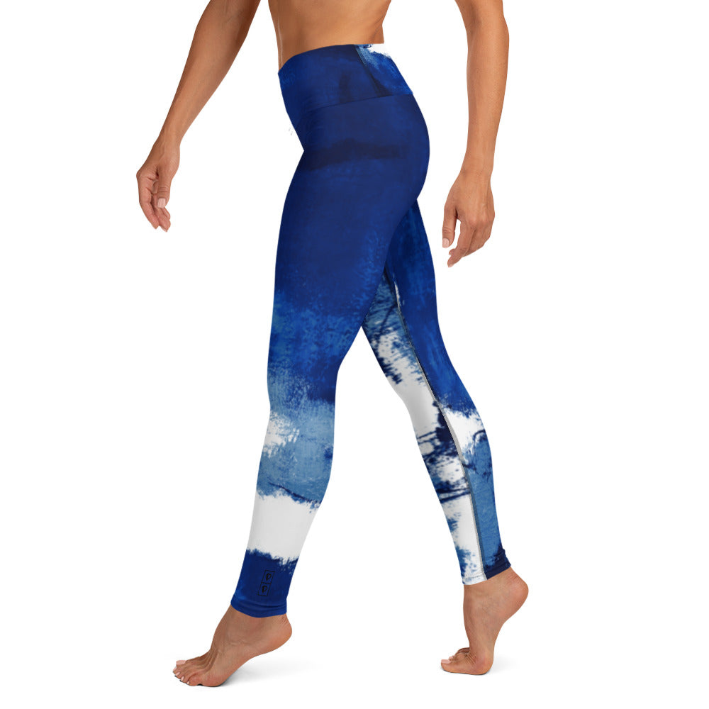 Abstract Woman  |  Women's Fine Art High-Waist Legging