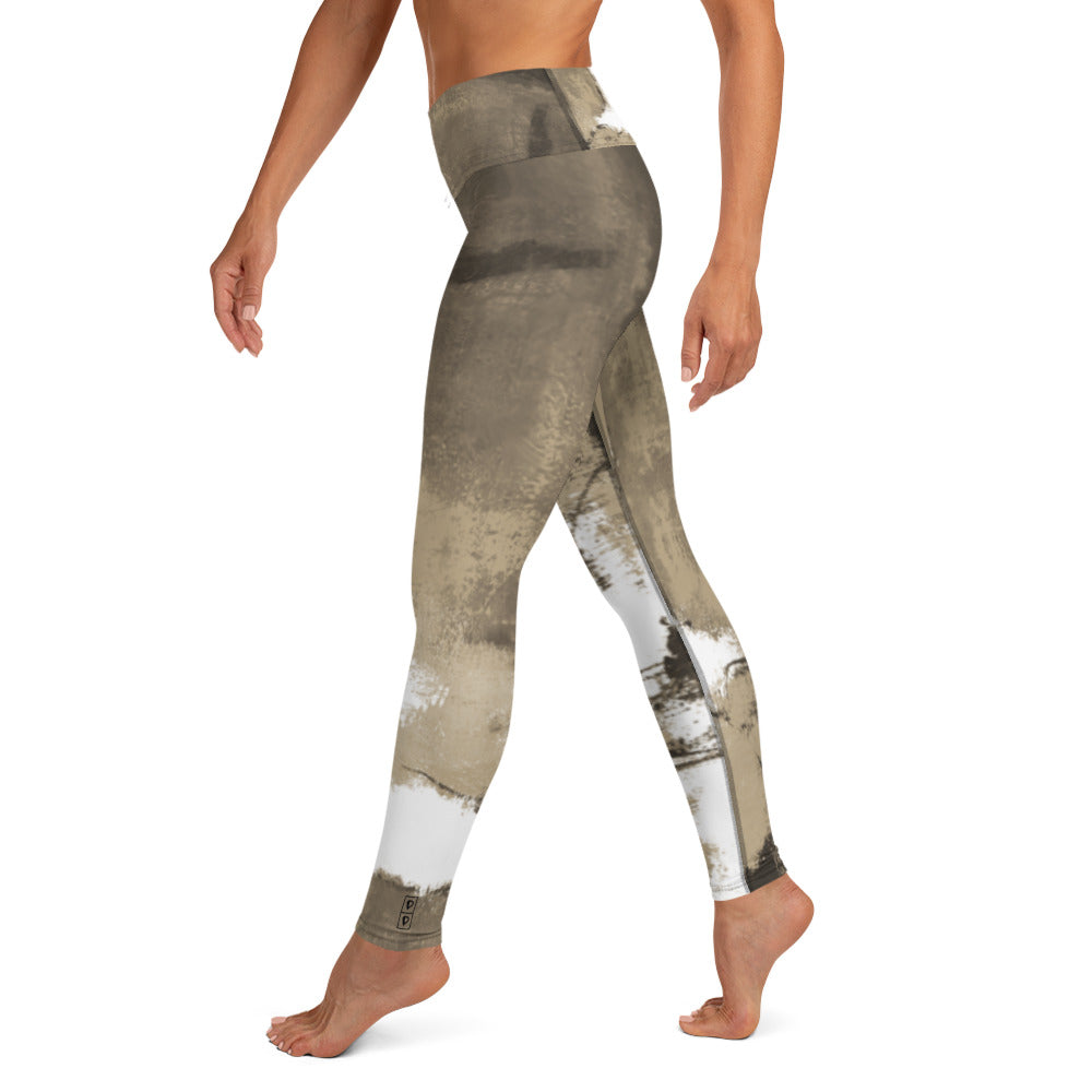 Abstract Woman  |  Women's Fine Art High-Waist Legging
