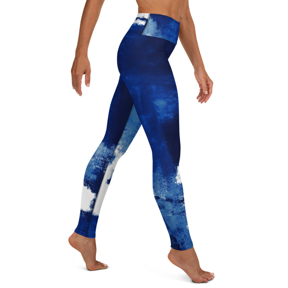Abstract Woman  |  Women's Fine Art High-Waist Legging