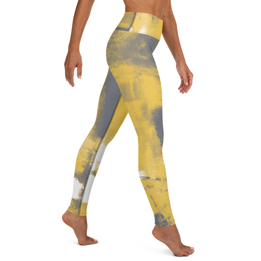 Abstract Woman  |  Women's Fine Art High-Waist Legging