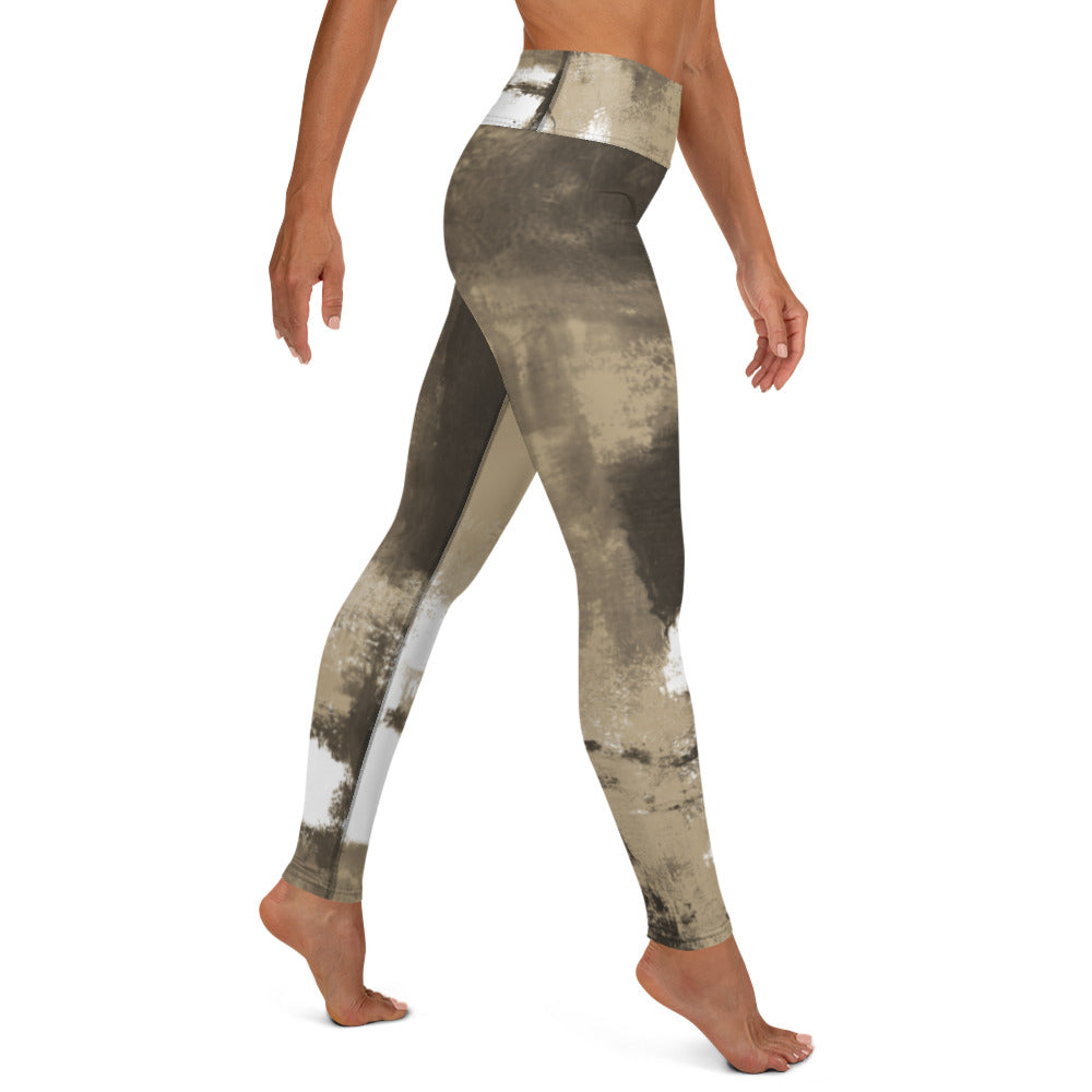 Abstract Woman  |  Women's Fine Art High-Waist Legging