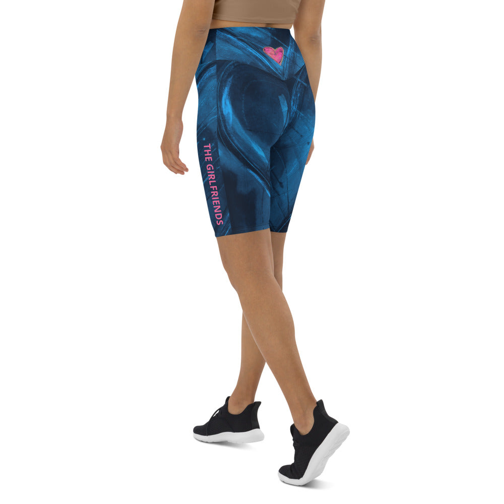 "THE GIRLFRIENDS" Biker Shorts