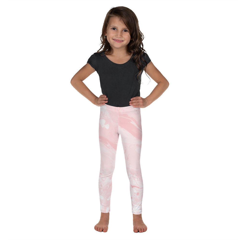 "Fluid Pink" Kid's Leggings
