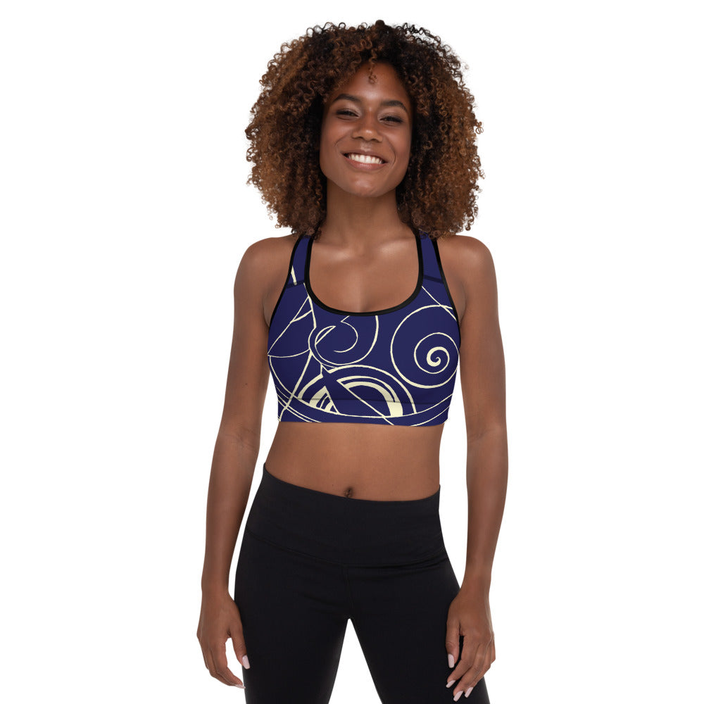 Nicole's Sketch | Women's Fine Art Padded Sports Bra
