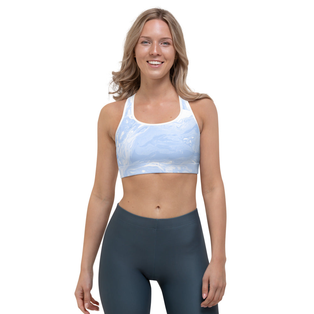 Fluid Pastel | Women's Fine Art Sports Bra