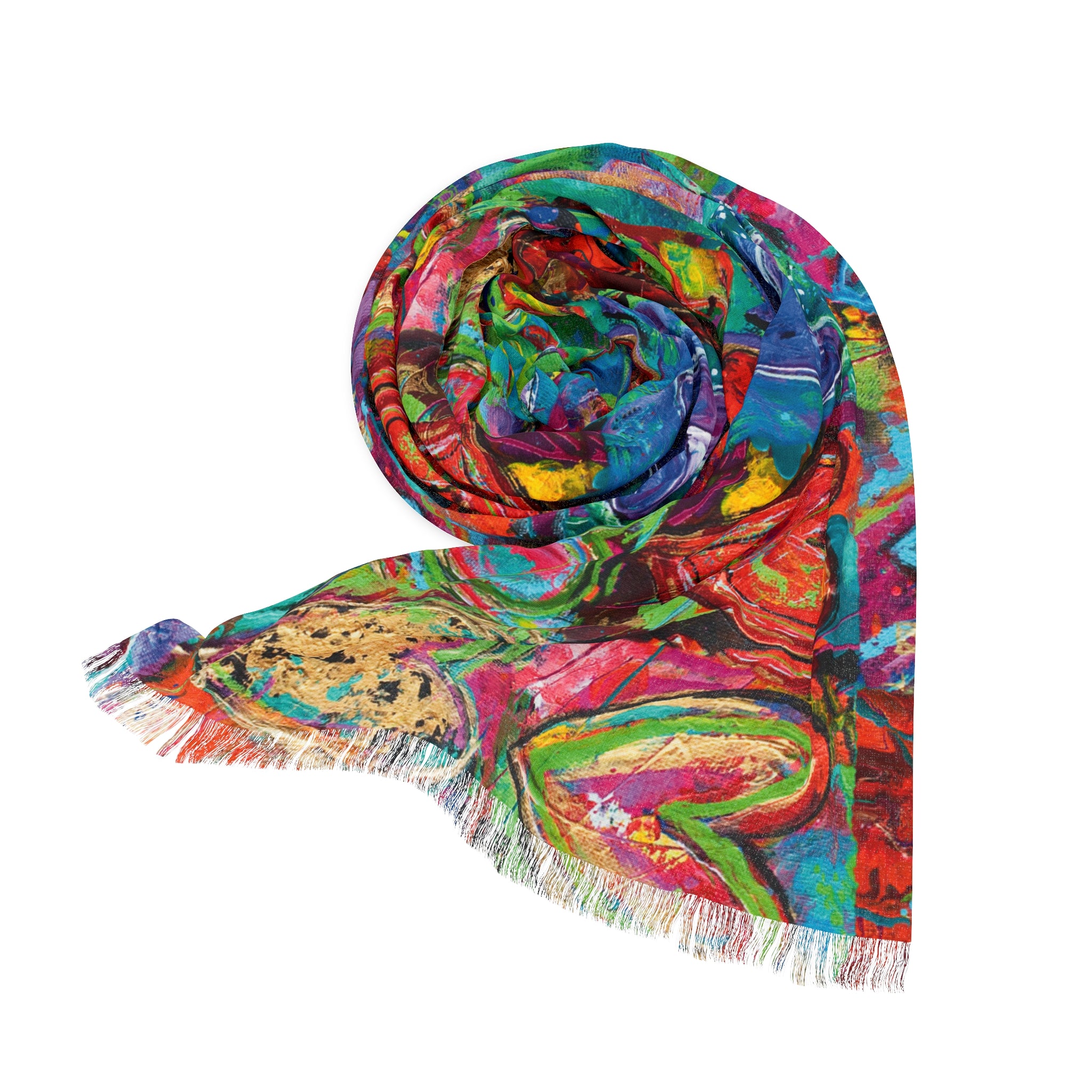 Hearts Without Borders Scarf | Lightweight Hearts without Borders Scarf