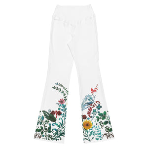 "Flowers Series" Flare Leggings