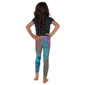 Flower & Feathers Kids Leggings