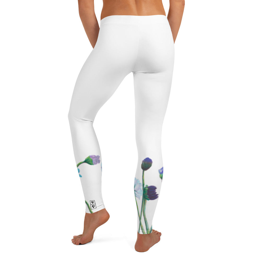 Flower Series | Women's Fine Art Regular-Waist Leggings