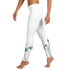 Flower Series | Women's Fine Art Regular-Waist Leggings