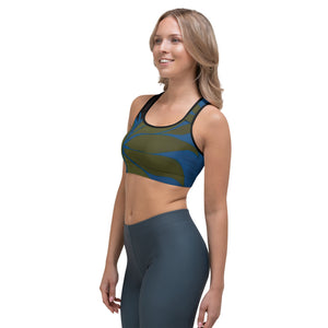 Avocado Leaves | Women's Fine Art Sports Bra