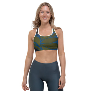 Avocado Leaves | Women's Fine Art Sports Bra