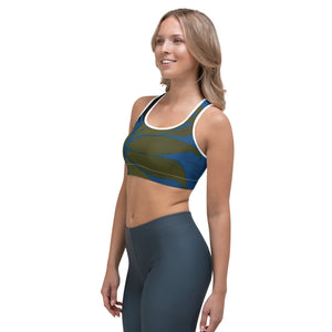 Avocado Leaves | Women's Fine Art Sports Bra