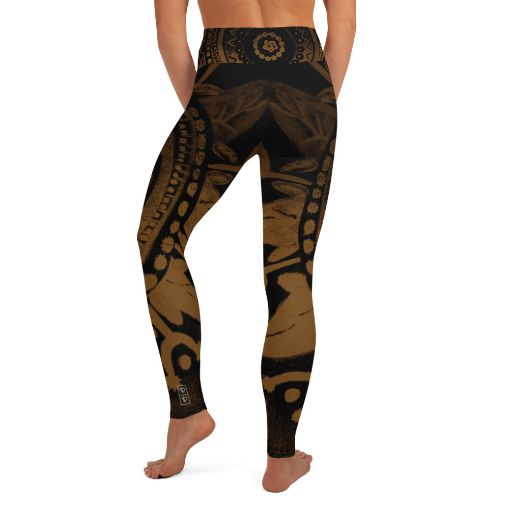 Mandala | Women's Fine Art High-Waist Leggings
