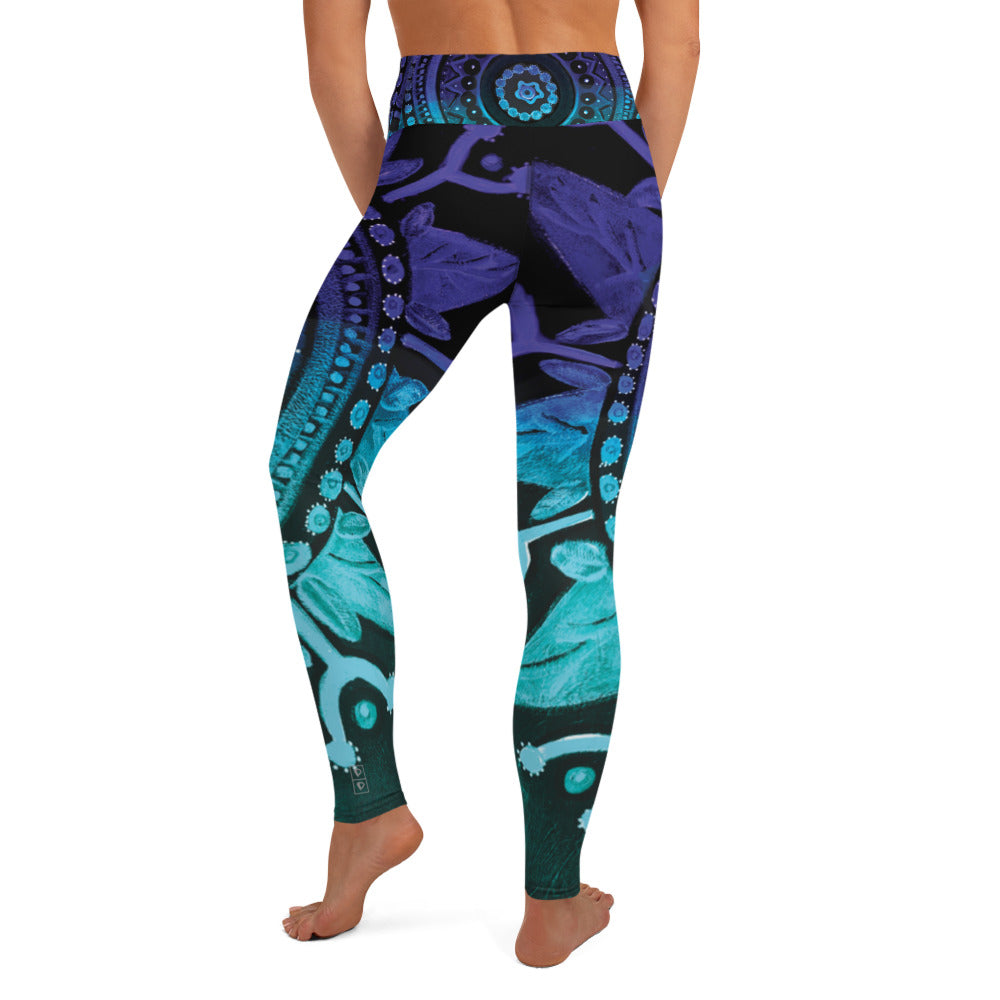 Mandala | Women's Fine Art High-Waist Leggings