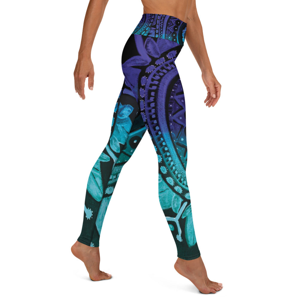 Mandala | Women's Fine Art High-Waist Leggings