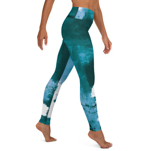 Abstract Woman  |  Women's Fine Art High-Waist Legging