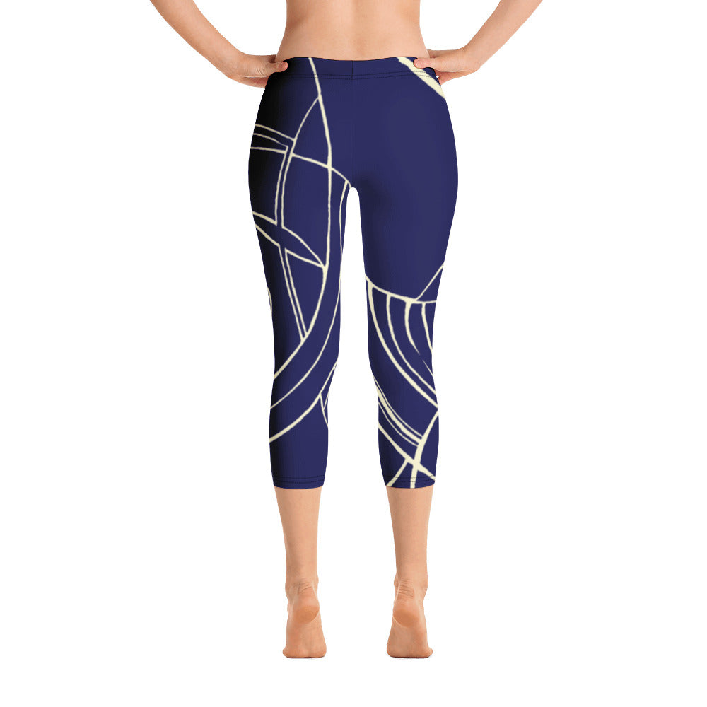 Nicole's Sketch | Women's Fine Art Regular-Waist Capris