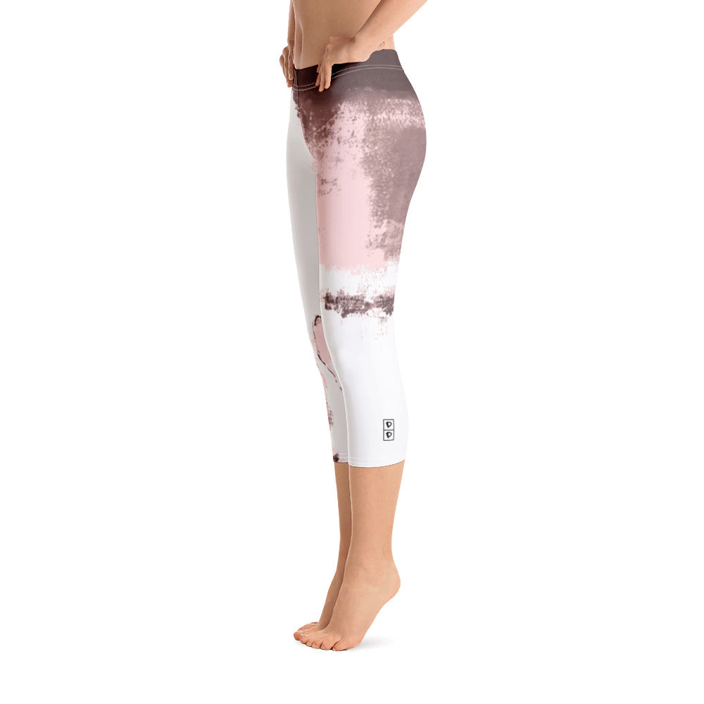 Abstract Woman | Women's Fine Art Regular-Waist Capris