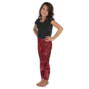 "Hearts without Borders" Kid's Leggings