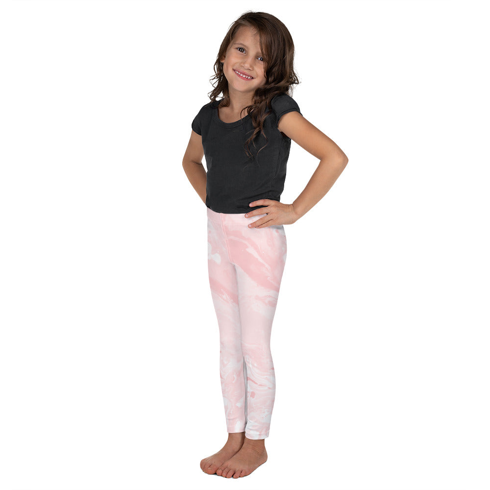 "Fluid Pink" Kid's Leggings