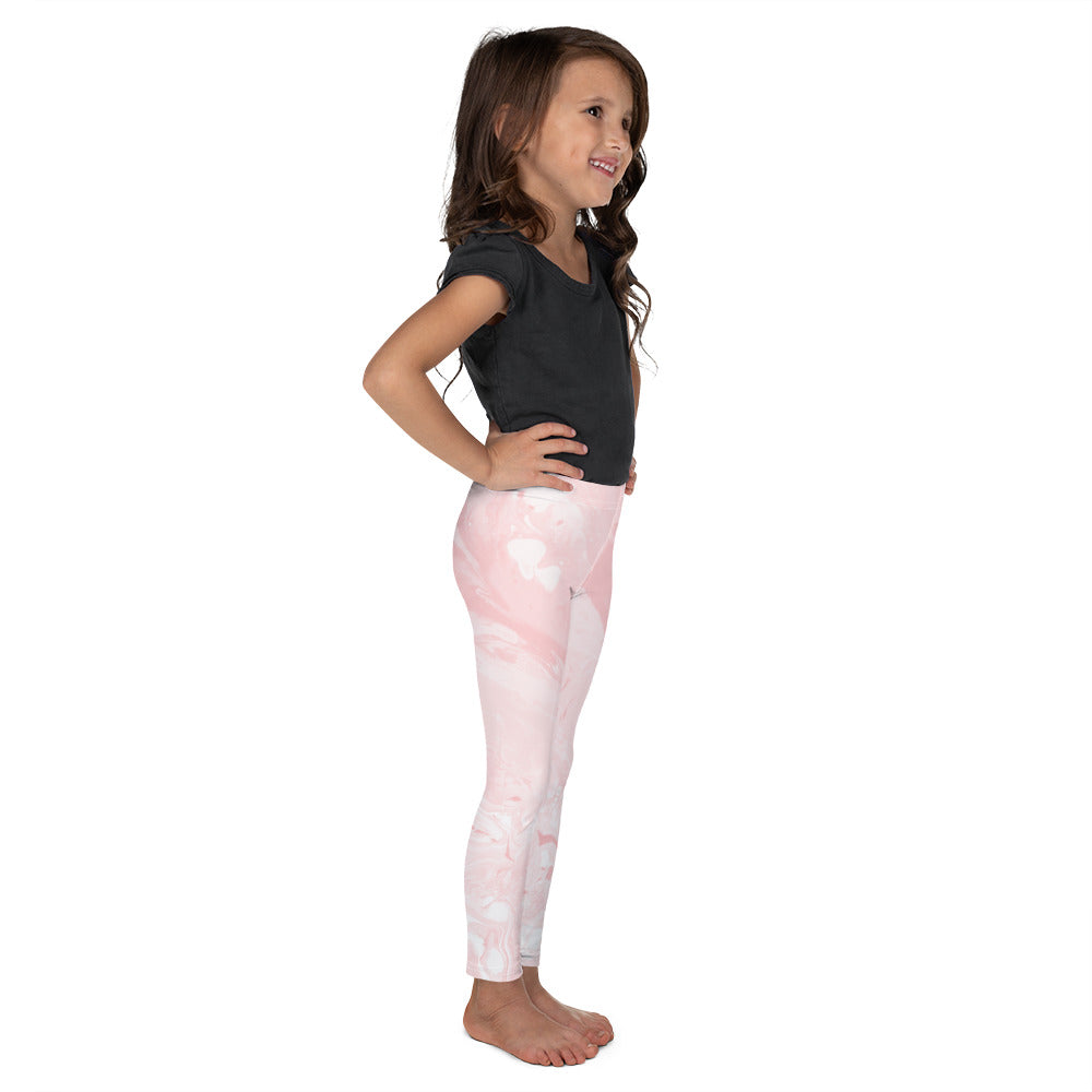 "Fluid Pink" Kid's Leggings