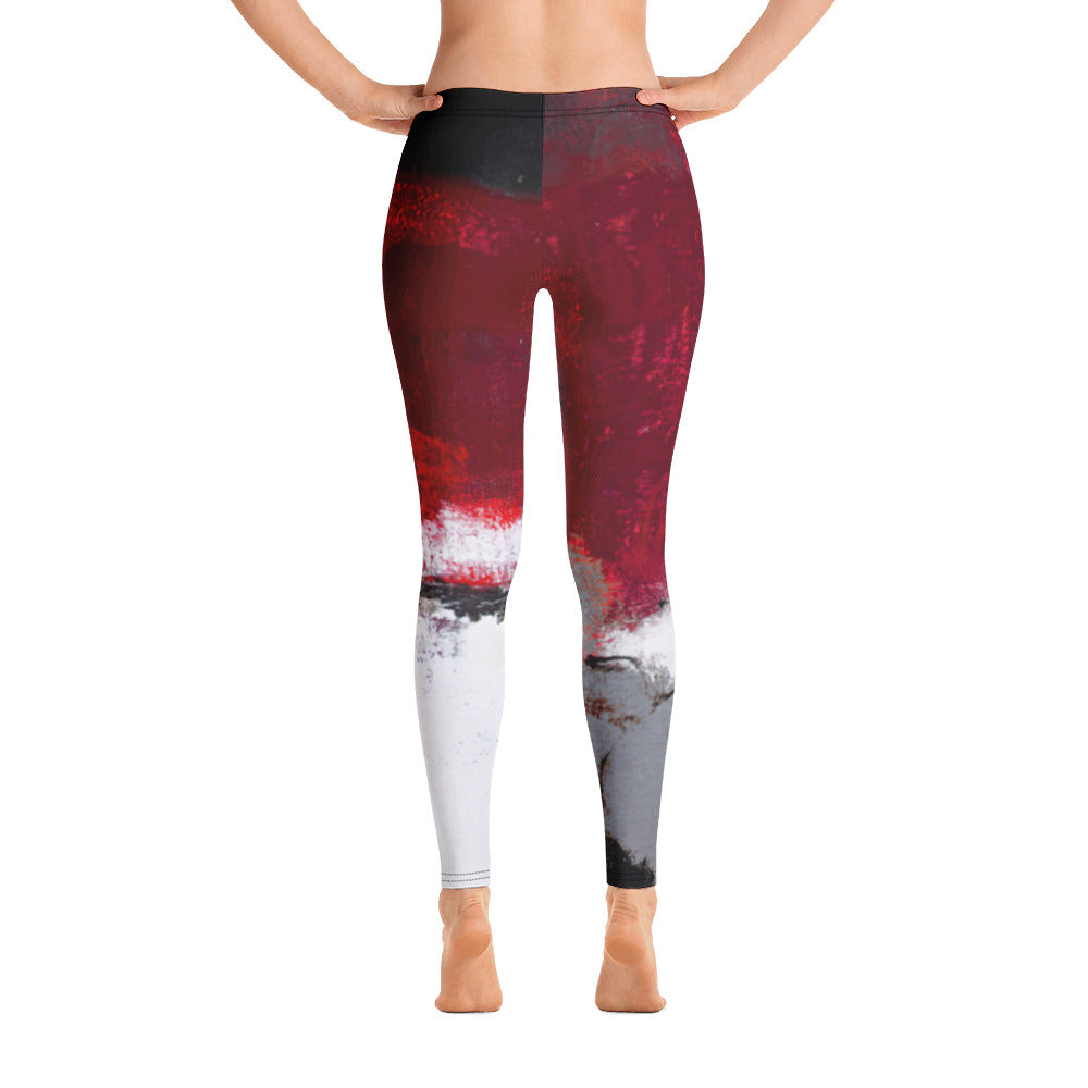 Abstract Woman | Women's Fine Art Regular-Waist Leggings