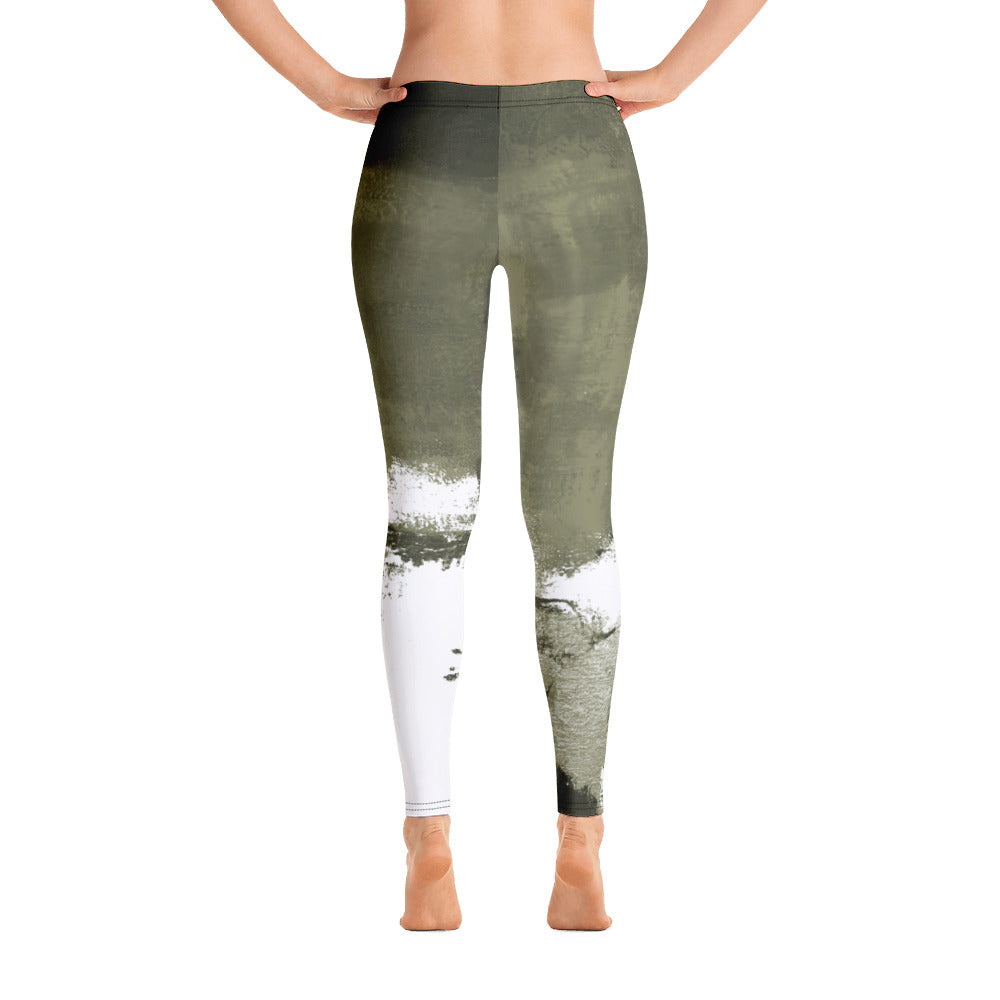 Abstract Woman | Women's Fine Art Regular-Waist Leggings