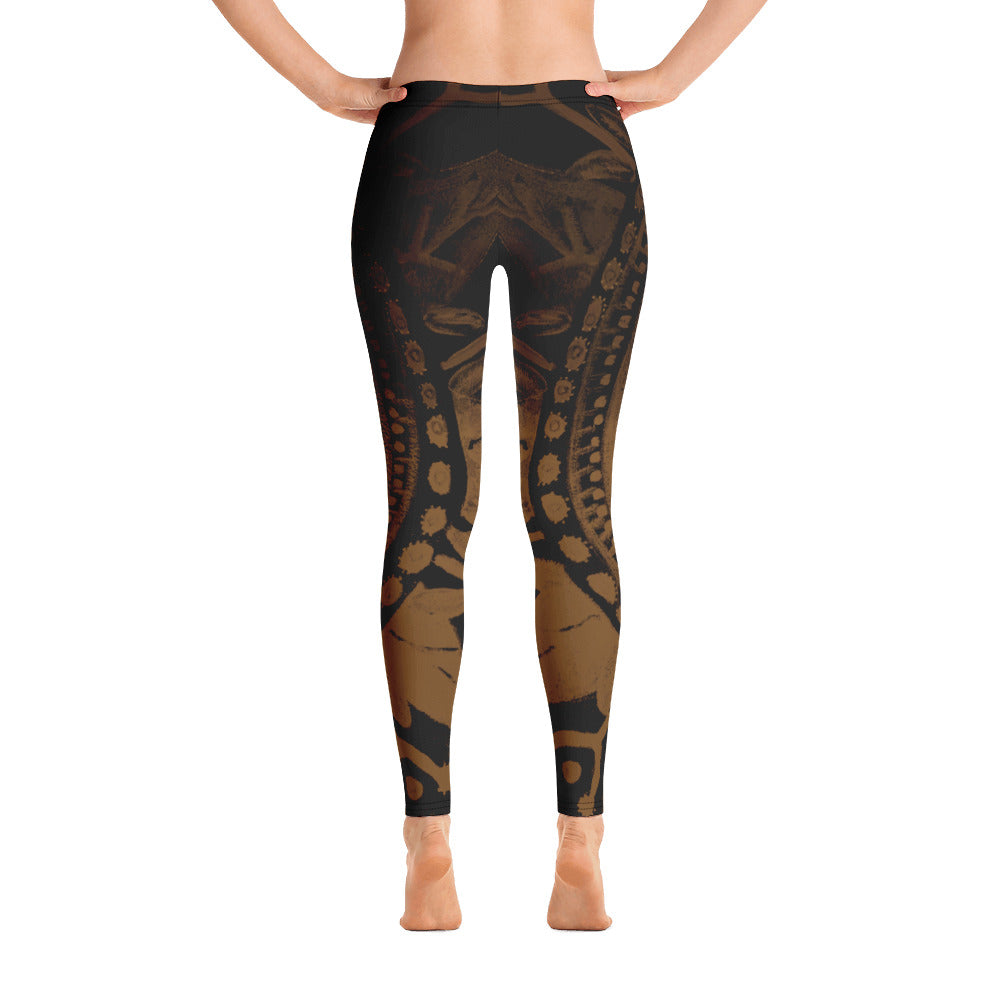 Mandala | Women's Fine Art Regular-Waist Leggings