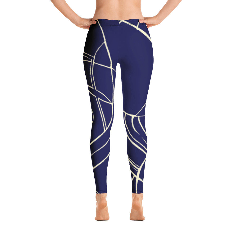 Nicole's Sketch | Women's Fine Art Regular-Waist Leggings