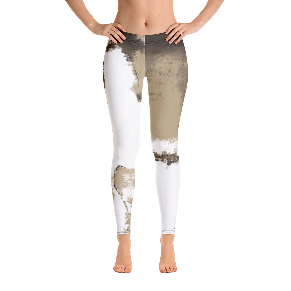 Abstract Woman | Women's Fine Art Regular-Waist Leggings