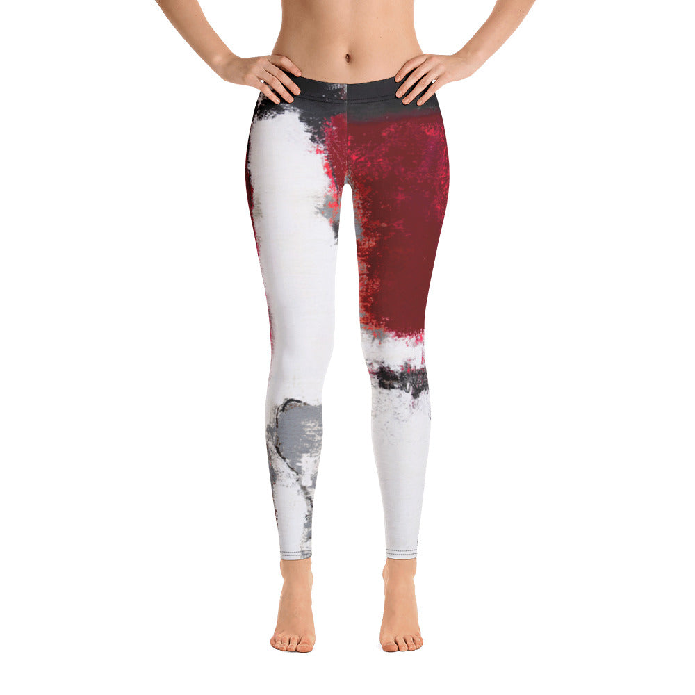 Abstract Woman | Women's Fine Art Regular-Waist Leggings