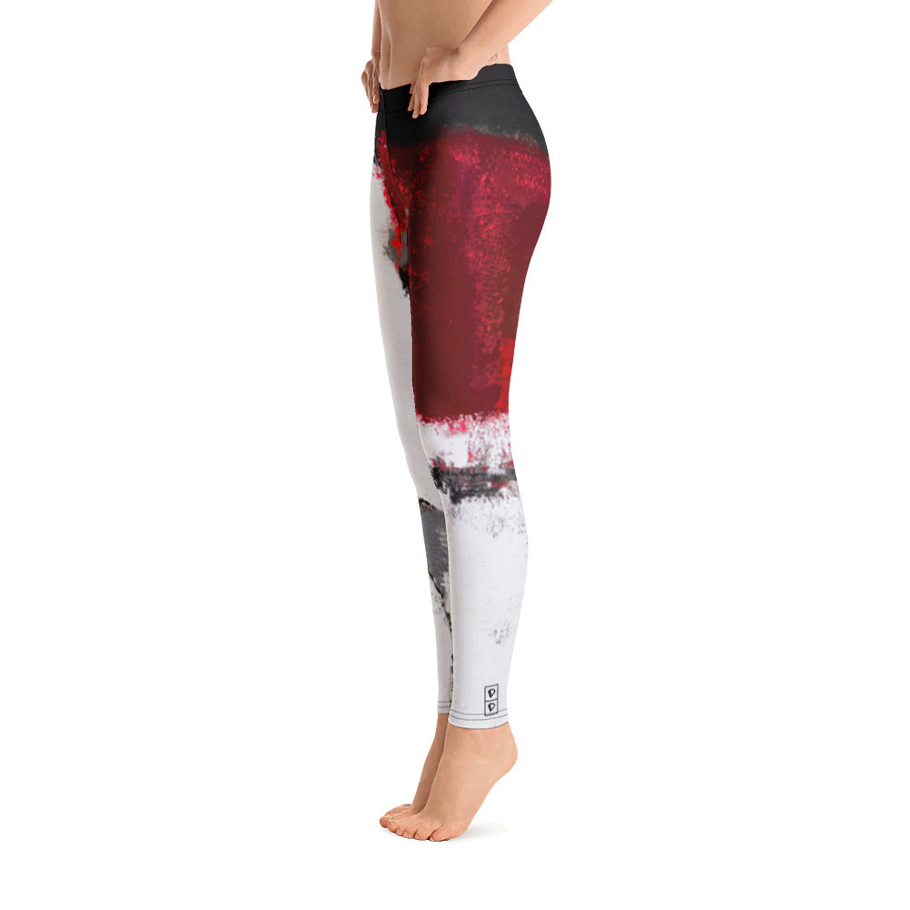 Abstract Woman | Women's Fine Art Regular-Waist Leggings