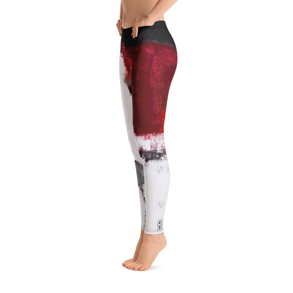 Abstract Woman | Women's Fine Art Regular-Waist Leggings