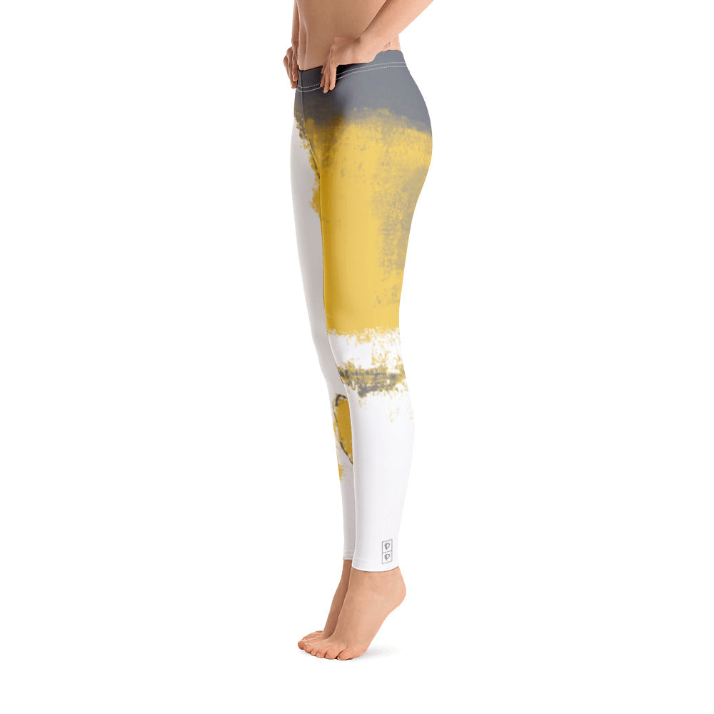 Abstract Woman | Women's Fine Art Regular-Waist Leggings