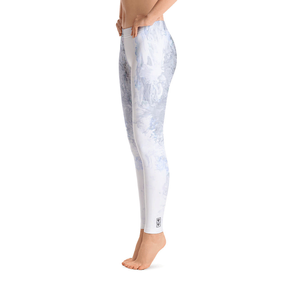 Grey Abstract - Spring Edition | Women's Fine Art Regular-Waist Leggings